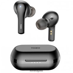 черен TOZO пъргави шушулки слушалки 060L4Z58
